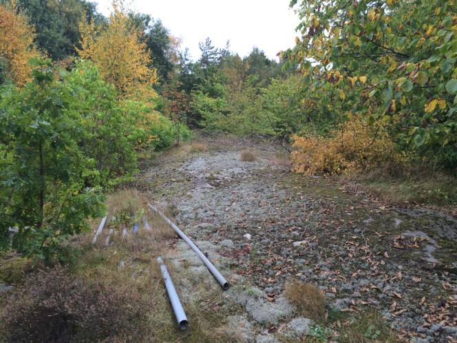 Vid långvarig nederbörd står vatten i marknivån vilket tyder på att förutsättningar för en naturlig utdränering från området saknas samt att befintliga jordlager är täta. 6.