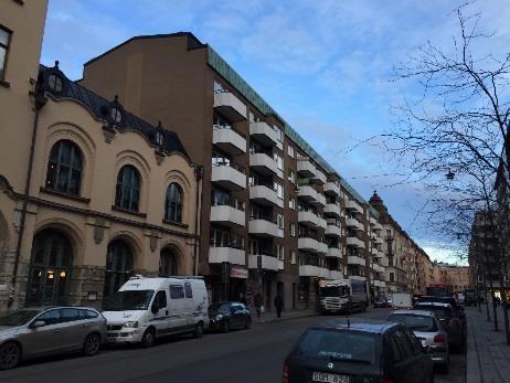 Sida 5 (9) Byggnaden ingår i ett större slutet kvarter som avgränsas av Hornsgatan, Rosenlundsgatan, Krukmakargatan och Torkel Knutssonsgatan.
