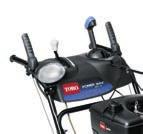 24 ZXR 38710 Toro Premium OHV, 212 cc 61 cm 12 m 1134 kg/min Handstart 2,2 l 53 kg Toro Snow Max 7.