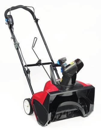 TORO TORO POWER POWER CURVE LITE 1800 / POWER LITE ES Ingen bensin eller olja bara att trycka på startknappen! Smidig och lätthanterad eldriven snöslunga.