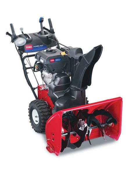 TORO POWER MAX HD 9.26 OXE Utrustad med Toros OHV motor med 9 hästkrafter och en röjbredd på 66 cm.