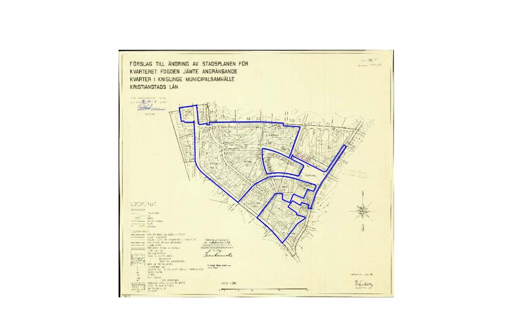 DETALJPLANER I gällande detaljplan 11-KNS-225/57 från 1957 är marken avsatt som allmän platsmark.