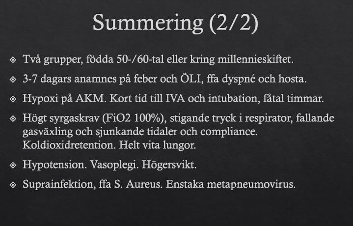 ECMO 2017/2018 -influensafall Mattias Lindfors,