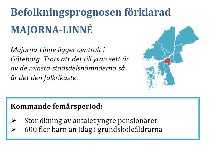 Befolkningsförändring Med sitt centrala läge och ett bostadsbestånd som nästan uteslutande består av lägenheter i flerbostadshus så är rörligheten hög och det sker relativt stora förändringar år till