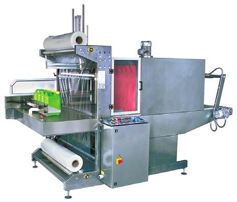 En mycket mångsidig maskin då den även tillåter automatisk ackumulation av produkten på flera rader.