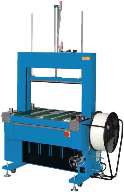 Helautomatiska bandningsmaskiner KOMPLETTA BANDNINGSLINJER Helautomatiska bandningsmaskiner är anpassade för att placeras inne i en driven produktionslinje.