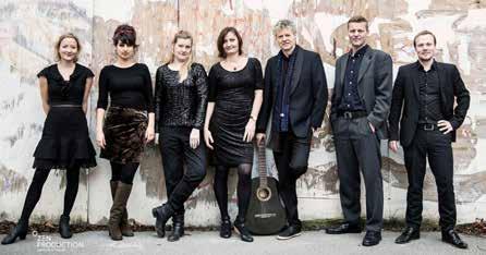 April 13 Lördag Folkets hus kl 16.00 MORTEN KARGAARD SEPTET Sju danska musiker kända för sina prestationer i flera olika orkestrar och genrer möts i ett nyskapande och spännande samarbete.