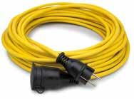 PUR-kabeln är speciellt framtagen för miljöer där kabeln utsätts för slitande och nötande belastning.