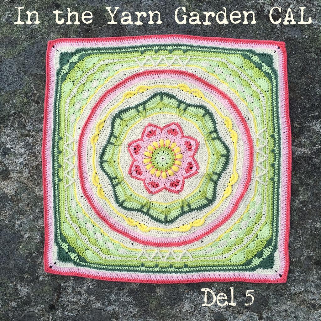 In the Yarn Garden CAL 2016 Del 5, Varv 36-43. VIKTIGT: Tänk på att alla min mönster är upphovsrättsligt skyddade.