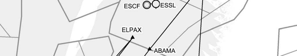 Departing/arriving traffic from/to aerodromes within the lateral borders of Östgöta TMA 2.