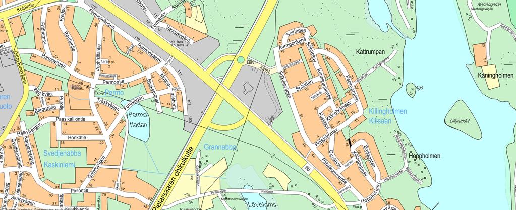 Sivu 1 / PLANLÄGGNINGEN FÖR ABC:S TOMT HAR PÅBÖRJATS. DETALJPLANEÄNDRINGEN BERÖR KVARTERSOMRÅDET FÖR SERVICESTATIONER I STADSDELEN KILLINGHOLMEN, 39. ABC:N TONTIN KAAVOITUSTYÖ ON ALOITETTU.