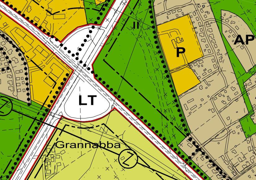Sivu 10 / Generalplanens beteckningar och bestämmelser vilka styr detaljplaneringen av planområdet: Suunnittelualueen asemakaavoitusta ohjaavat yleiskaavamerkinnät ja määräykset: anger EN STADSPARK