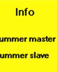 Serienummer på master och slave gäller för de