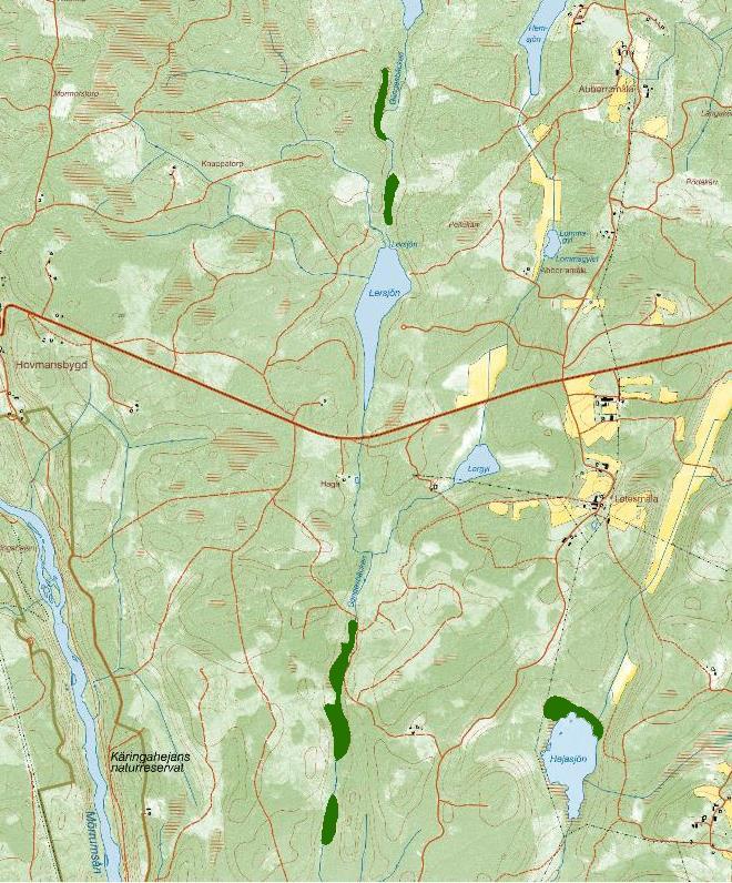 Alk (mekv/l) Korrigera överkalkning Avsluta kalkning där den är minst effektiv, exempelvis i mader som saknar sjöar