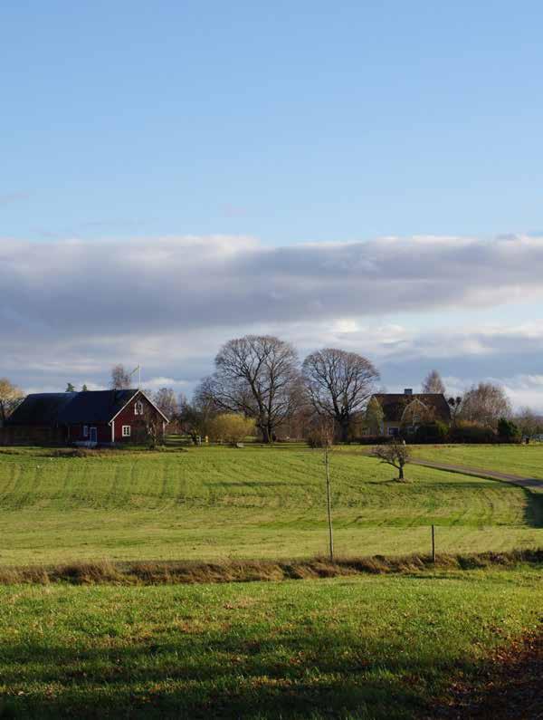 18. TJUST Tjust by ligger på de sydligaste delarna av Bolmsö. Landformen påminner om hörnet av en säck vilket kan ha givit området sitt namn.