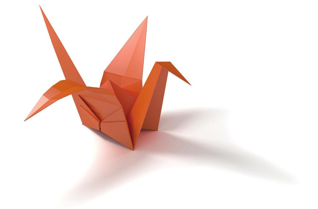 Tisdag 12 februari Origami - Biblioteket Ett tunt pappersark förvandlas till trana, lilja eller ask. Är det möjligt?