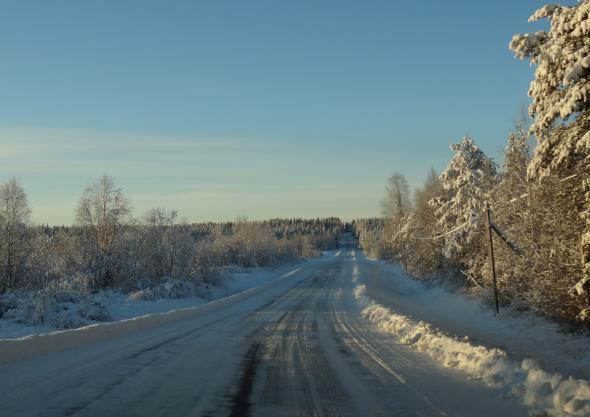 Tänk på att kilometerstolparna är fasta fornlämningar.