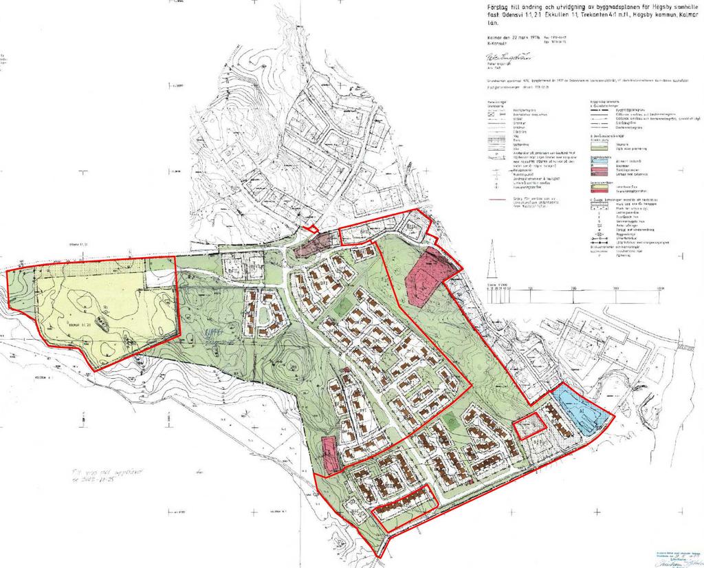 Tillägg till detaljplan nr 45, Dnr: Bygg: 2012.324 Högsby samhälle, Samrådsbeslut MN 2013-06-13 51 Högsby kommun, Antagandehandling Kalmar län.