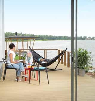 Ett hållbart, vackert och lättskött golv finns nu för din utemiljö. Twinson passar för såväl balkongen som altanen. Altanliv när det är som bäst.