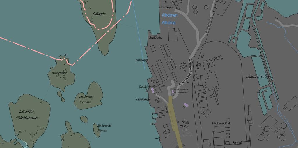 Sivu 1 / ÄNDRINGSARBETET MED DETALJPLANEN FÖR BALTIC YACHTS HAR PÅBÖRJATS. DETALJ- PLANÄNDRINGEN BERÖR ETT KVARTERSOMRÅDE FÖR INDUSTRI- OCH LAGERBYGGNADER I STADSDELEN ALHOLMEN, 10.