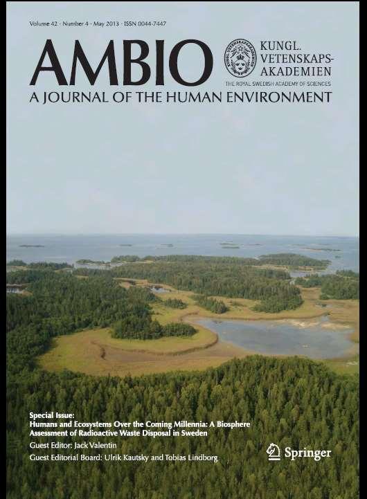 AMBIO 2013 vol 42:4 Open access http://link.springer.