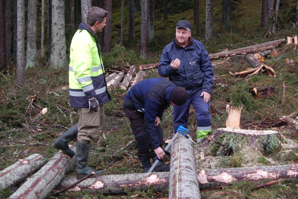 Kapitel 21: Kvalitetssäkrad mätning i skördaren God mätnoggrannhet i skördarna är nödvändig för att industrin ska få virke i de längder och diametrar den önskar och för att