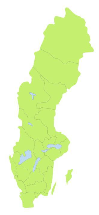 Granskade regioner Värmland HT 14 VG-regionen HT 15 Stockholm-Mälardalen-Visby VT 16 Södra regionen VT