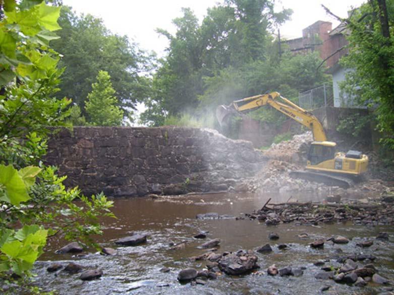 Uppströms Flöde Påverkan: -hydrologi -sedimenttransport -temperatur -konnektivitet Intakt dam