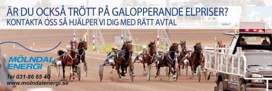 e Coktail Jet - 15: 7 0-2-2 14,3a 56 000 14: 19 2-4-0 12,4a 111 300 Tot: 75 11-10-5 Las Vegas Trizz e Anders Crown Svensson C Å 26/2-9 3/ 2140 5 15,3 a 64 20 Uppf: Lifberg Leif & Kristina Svensson C