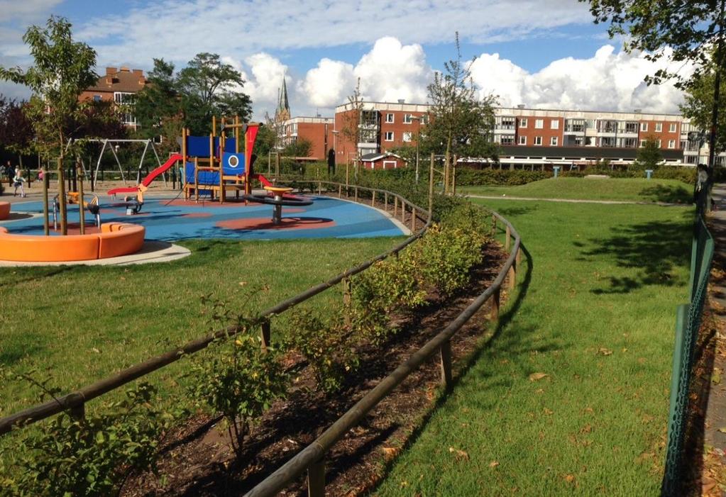 Planbeskrivning etaljplan för Arlöv 6:23 o del av 6:2 m fl, kv Ugglan P 252 höjdskillnaderna kan en större förskola i två plan utformas med souterrängplan med angöringsramper och entréer till båda
