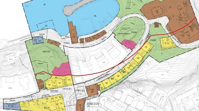 Planbeskrivning Norra Nacka strand 49 (71) De angelägna allmänna intressena har inte kunnat säkerställas på annat sätt än genom en detaljplan och planprocessen inleddes med en övergripande studie av