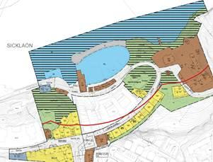 Planbeskrivning Norra Nacka strand 50 (71) I det antagna detaljplaneprogrammet och den utvecklade strukturplanen för Nacka stad har all mark i ett omfattande område studerats och pekats ut för olika