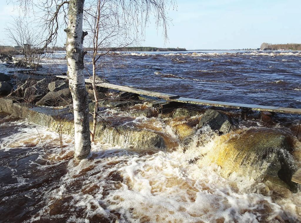 Mediabevakning av ärenden som gränsälvskommissionen följer År 2018 fick Torneälvens vårflod mycket mediaintresse både i Sverige och i Finland.