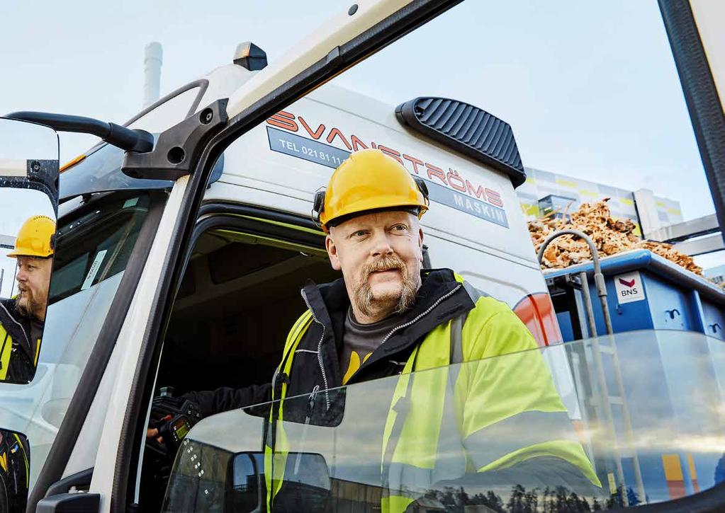 REDOVISNING EKOLOGISK HÅLLBARHET Vår entreprenör Svanströms Maskin AB, har efter att vi