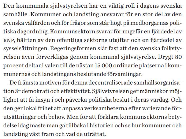 - stark tradition och fastslaget i