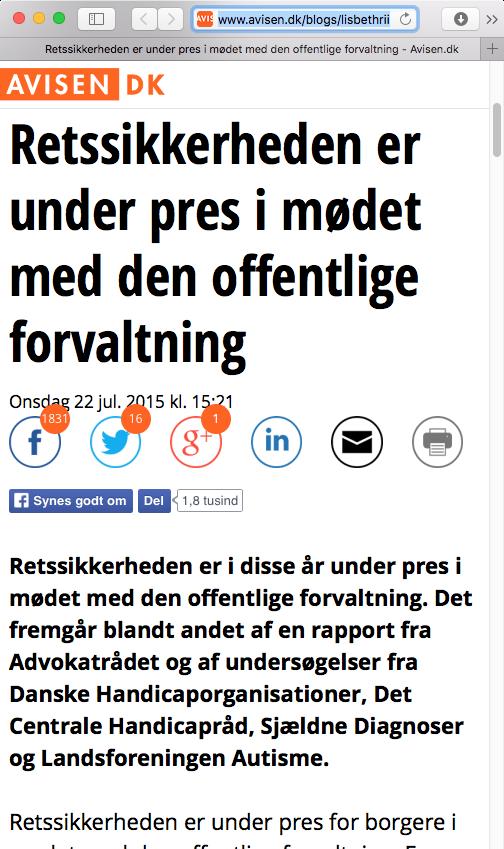 At der i Forvaltningsloven indføres en pligt for forvaltningen til at vejlede borgere om retten til bisiddere.