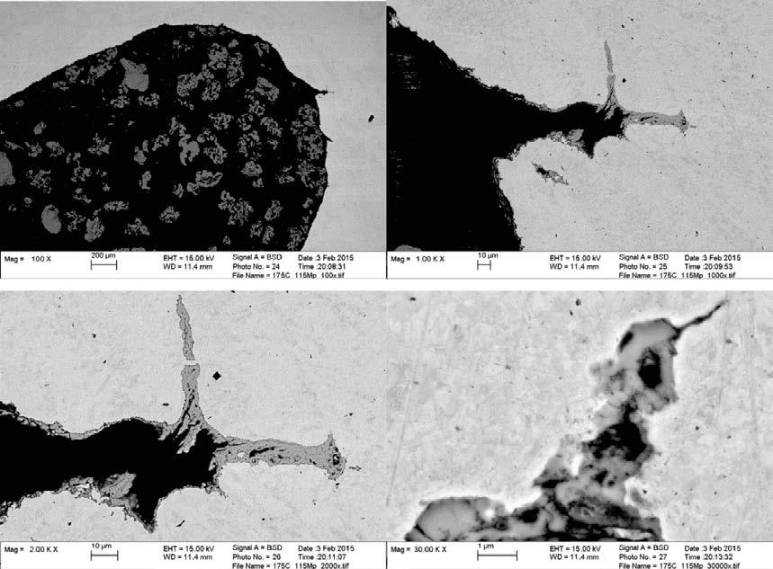 Figure 4 10. Specimen no 3, tested at 175 C.