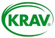 och KRAV-märkta produkter.