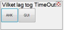 Korrigera tiden! Markera ikonen för Lag-TO.