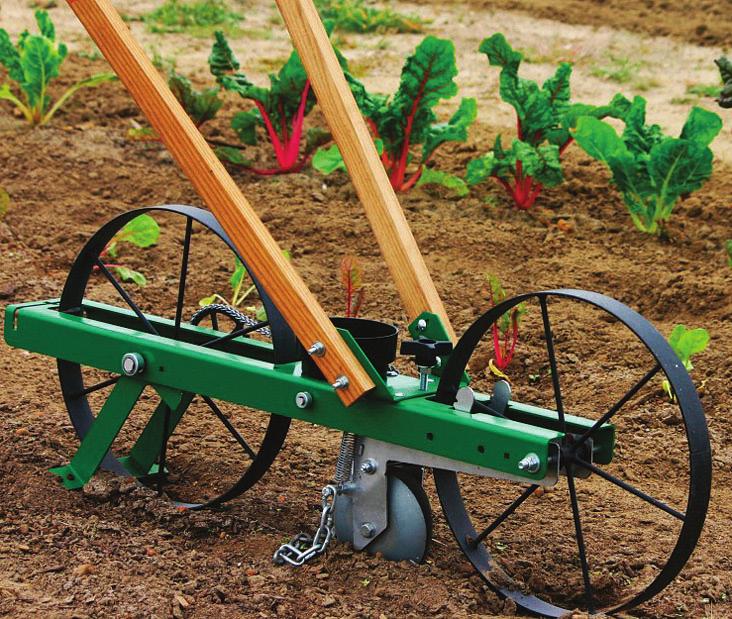 Hoss Garden Seeder Hoss Tools i Georgia sydöstra USA började sin verksamhet med en hjulhacka med trähandtag i gammal stil, men med många nya tankar.