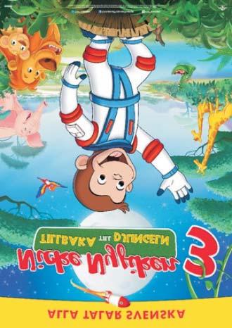 Sportlovs film i Förslövs Bygdegård Arr: Restaruang Ellis och Förslövs Bygdegård NICKE NYFIKEN 3 - Tillbaka till djungeln Onsdag 20/2 kl 15.