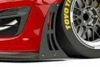 Rocket Bunny Style Front Spoiler 1100 0 0 YCMD129L 2009-2012 Mazda RX-8 SE3P