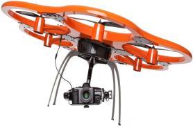 B-1): projektovan na osnovnom modelu 3DR Solo quadcopter, ima komplet sa RGB za kolor fotorgrafije terena i infrared kamere za i ri a ja biljaka ( a