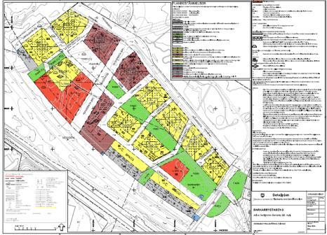 måste bli tydligare Inom allmän platsmark PARK och TORG Reglera dagvattendammens och de öppna åfårornas