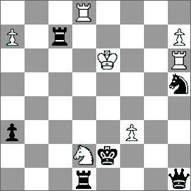 4.Bxb2? Kg2+ 5.Kg4 Rf4+! 6.Kxf4 Kxh3 + 4...Ke1+ 5.Ke3 b1q 6.Bb2! 6.Bc3+? Kd1 7.Rd2+ Kc1 + 6...Rg1 7.Re2+ Kf1 8.Rf2+ Ke1 9.Re2+ Kd1 10.Rd2+ Positional draw 3. 8-1.Be5+! 1.e8N+? Rxe8 2.Nxe8+ Kc8 3.