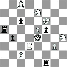 Nf4#A, 2.Re5#B], But 1...Nd3! 1.Nxc4? [2.Re5# B] 1...Nd3 a 2.Nb6# 1...Ne4, Ng4, Nd7.2.Nf4#A, But 1...Bc7! Solution: 1.Rxc4! [2.Nf4#] 1.