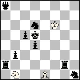 a)1.rxe3-e4(wrh3) Rxh5-f6(bSf4) 2.Bxc3-d4(wBb4) Rxf7-f5(bPf6)# b)1.bxc3-d4(wba5) Bxc7-a8(bSd5) 2.