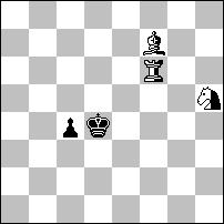 1.Sd7 cxd7-b8q(bsf6)+ 2.Kc5 Qc7# 1.Bd7 cxd7-e8q(bbf5) 2.Rxe8-e7(wQf7) Sxe7-b7(bRe8)# 1.Rd7 Kb4 2.
