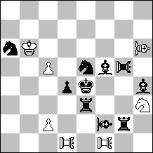This neat dual avoidance and the attractive position, in addition to the two pairs of pieces exchange their roles, enhance the problem s value.