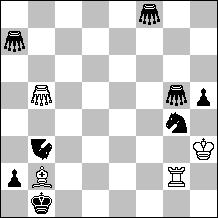 double pin mates. It is a pity the Sirene must capture twice in the first twin, while the bq out of play in the second twin mars the unity.